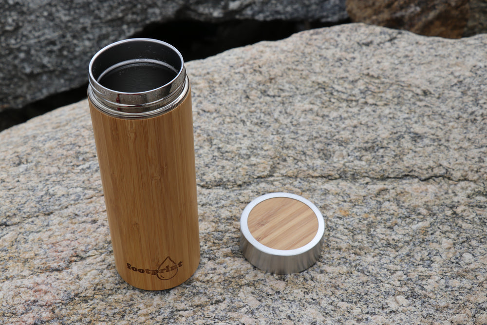 Footprint Bamboo Insulated Water Bottle