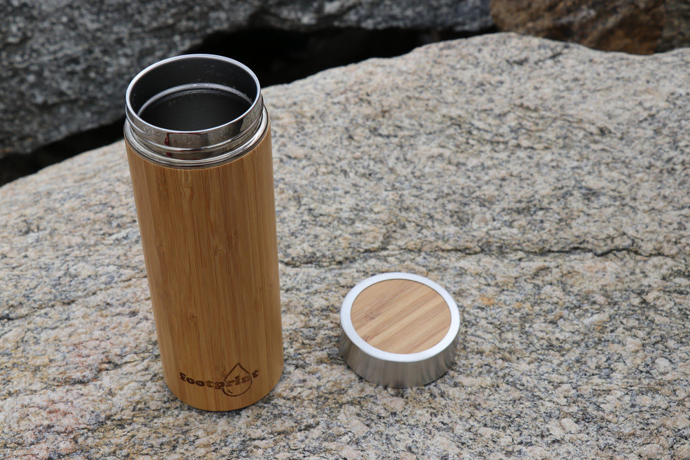 Footprint Bamboo Insulated Water Bottle